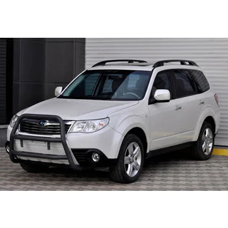 Přední ochranný rám WT018 Black (nerez) Subaru Forester 2008–2013 fotografie 4