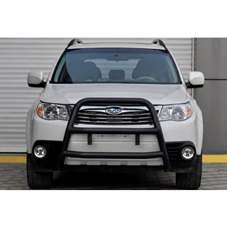 Přední ochranný rám WT018 Black (nerez) Subaru Forester 2008–2013 fotografie 1