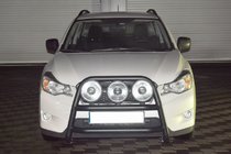 Subaru XV 2011–2017 Přední ochranný rám WT018 Black (nerez) fotografie 1