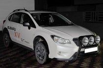 Subaru XV 2011–2017 Přední ochranný rám WT018 Black (nerez) fotografie 2