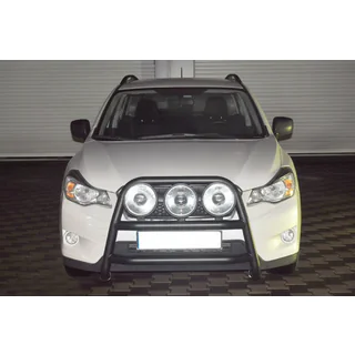 Přední ochranný rám WT018 Black (nerez) Subaru XV 2011–2017 fotografie 1