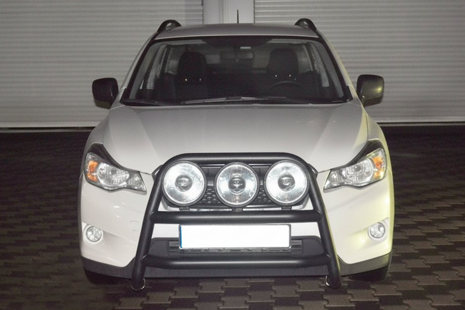 Subaru XV 2011–2017 Přední ochranný rám WT018 Black (nerez) Image