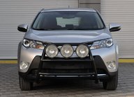 Toyota Rav 4 2013–2018 Přední ochranný rám WT018 Black (nerez) fotografie 1