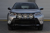 Toyota Rav 4 2013–2018 Přední ochranný rám WT018 Black (nerez) fotografie 4