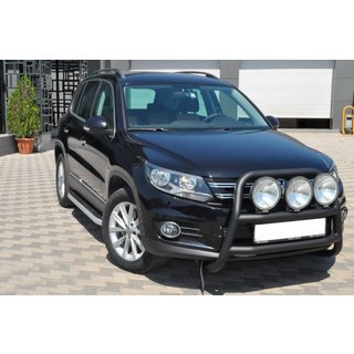 Přední ochranný rám WT018 Black (nerez) fotografie 3