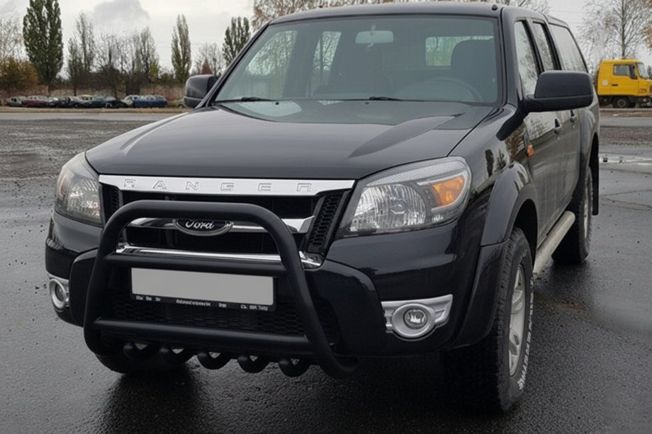Ford Ranger 2007–2011 Přední ochranný rám (bullbar) QT008 Black (nerez) Image
