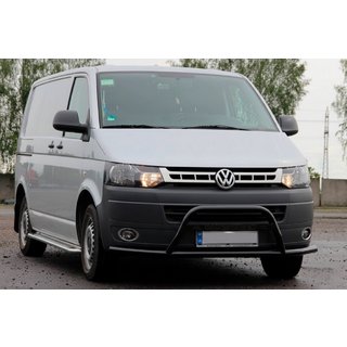 Přední ochranný rám (bullbar) WT007ST Black (nerez) fotografie 1