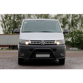 Přední ochranný rám (bullbar) WT007ST Black (nerez) fotografie 3