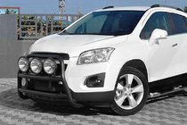 Chevrolet Trax 2012–2023 Přední ochranný rám WT018 Black (nerez) fotografie 3