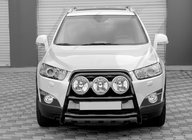 Chevrolet Trax 2012–2023 Přední ochranný rám WT018 Black (nerez) fotografie 1