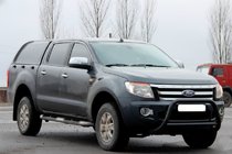 Ford Ranger 2011–2022 Přední ochranný rám WT022 Black (nerez) fotografie 2
