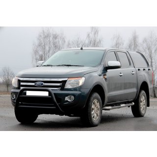 Přední ochranný rám WT022 Black (nerez) Ford Ranger 2011–2022 fotografie 3