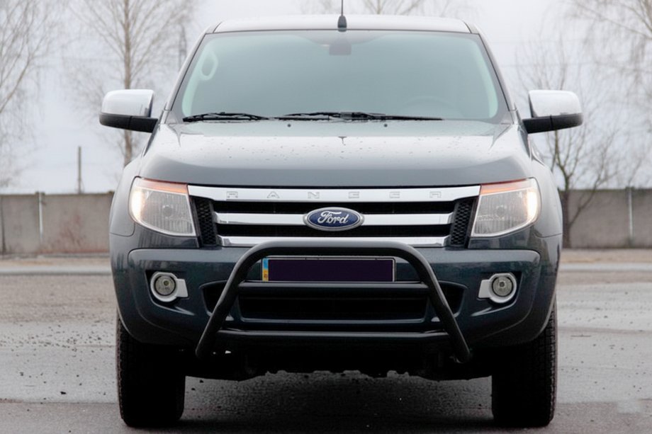 Ford Ranger 2011–2022 Přední ochranný rám WT022 Black (nerez) Image
