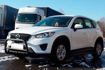 Mazda CX-5 2012–2017 Přední ochranný rám WT021 Black (nerez) fotografie 2