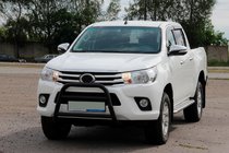 Toyota Hilux 2015– Přední ochranný rám WT023 Black (nerez) fotografie 2