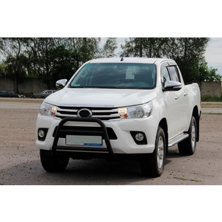 Přední ochranný rám WT023 Black (nerez) Toyota Hilux 2015– fotografie 2
