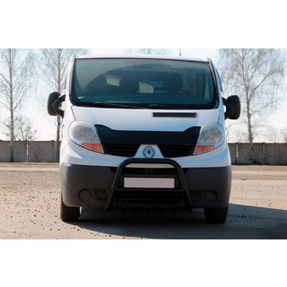 Přední ochranný rám QT-Spec Black (nerez.) Nissan Primastar 2002–2014 fotografie 1