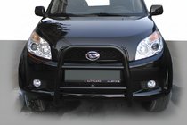 Daihatsu Terios 2006–2017 Přední ochranný rám QT005 Black (nerez) fotografie 1