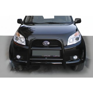 Přední ochranný rám QT005 Black (nerez) Daihatsu Terios 2006–2017