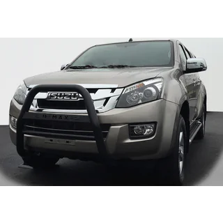 Přední ochranný rám QT008 Black (nerez) Isuzu D-Max 2011–2019