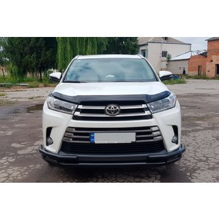 Přední ochranný rám ST-Special Black (nerez) Toyota Highlander 2013–2019