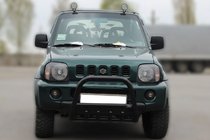 Suzuki Jimny 1998–2018 Přední ochranný rám (bullbar) F2-01 Black (nerez) fotografie 1