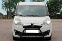 Opel Combo 2012–2018 Bullbar Black (nerez) fotografie 1