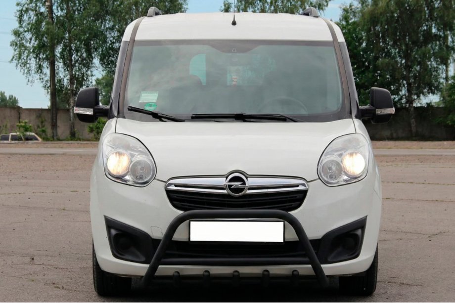 Opel Combo 2012–2018 Bullbar Black (nerez) Image