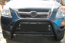 Honda CRV 2001–2006 Přední ochranný rám (bullbar) WT005 Black (nerez) fotografie 3