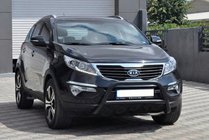 Kia Sportage 2010–2015 Přední ochranný rám WT006 Black (nerez) fotografie 1