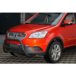 Přední ochranný rám (bullbar) WT005 Black (nerez) fotografie 1