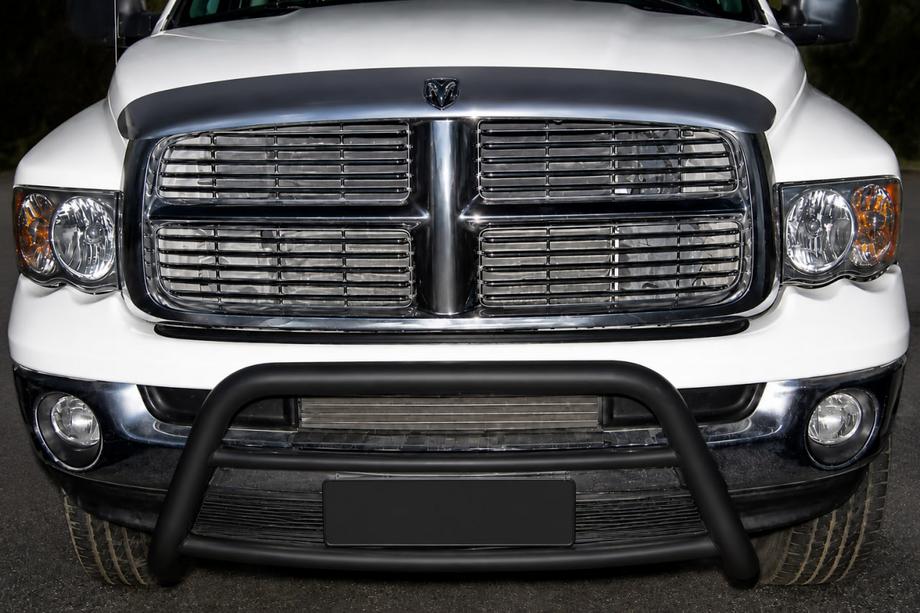 Dodge RAM (DR/DH/D1/DC/DM) 2002–2009 Přední ochranný rám WT005 Black (nerez) Image