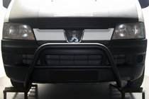 Fiat Ducato 1995–2006 Přední ochranný rám WT005 Black (nerez) fotografie 1