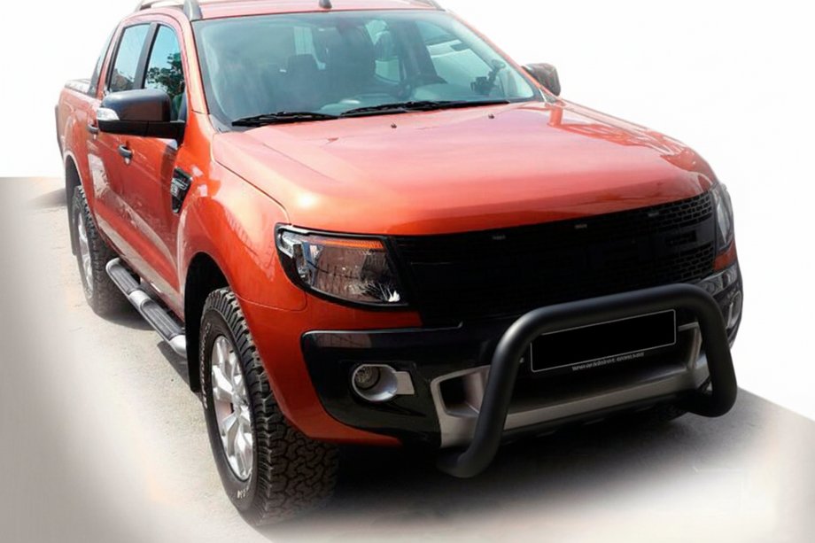Ford Ranger 2011–2022 Přední ochranný rám WT005 Black (nerez) Image