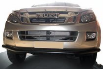Isuzu D-Max 2011–2019 Přední ochranný rám ST014 Black (nerez) fotografie 1
