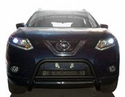 Nissan X-trail T32/Rogue 2014–2021 Přední ochranný rám WT005 Black (nerez) fotografie 1