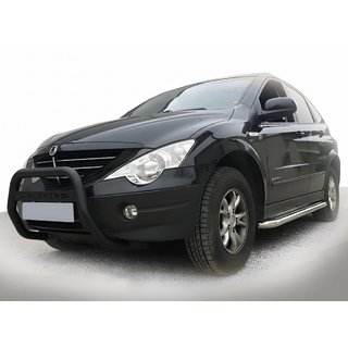 Přední ochranný rám WT005 Black (nerez) SsangYong Action 2005–2018
