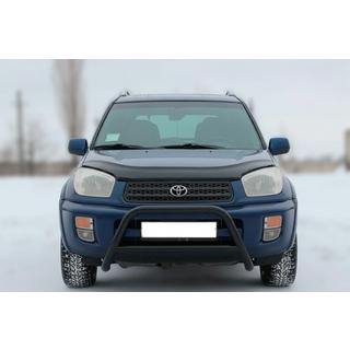 Přední ochranný rám (bullbar) WT005 Black (nerez) Toyota Rav 4 2001–2005 fotografie 1