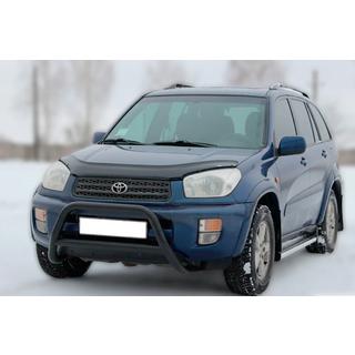 Přední ochranný rám (bullbar) WT005 Black (nerez) Toyota Rav 4 2001–2005 fotografie 3