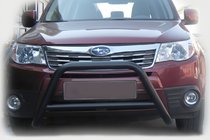 Subaru Forester 2008–2013 Přední ochranný rám (bullbar) WT005 Black (nerez) fotografie 1