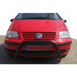 Přední ochranný rám WT005 Black (nerez) Ford Galaxy 1995–2006 fotografie 2