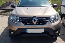 Dacia Duster 2018–2024 Přední ochranný rám WT008 Black (nerez) fotografie 3