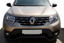 Dacia Duster 2018–2024 Přední ochranný rám WT008 Black (nerez) fotografie 2