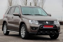 Suzuki Grand Vitara 2005–2017 Přední ochranný rám ST-WT-15 Black (nerez) fotografie 1