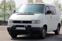 Volkswagen T4 Caravelle/Multivan 1990–2003 Přední ochranný rám (bullbar) Kelebek WT011 Black (nerez) fotografie 3