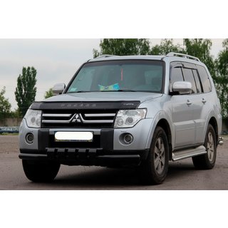 Přední ochranný rám ST015-13 Black (nerez) Mitsubishi Pajero Wagon IV 2006–2021 fotografie 3