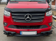 Mercedes Sprinter W907/W910 2018– Přední spodní ochranný rám Shark Black fotografie 1