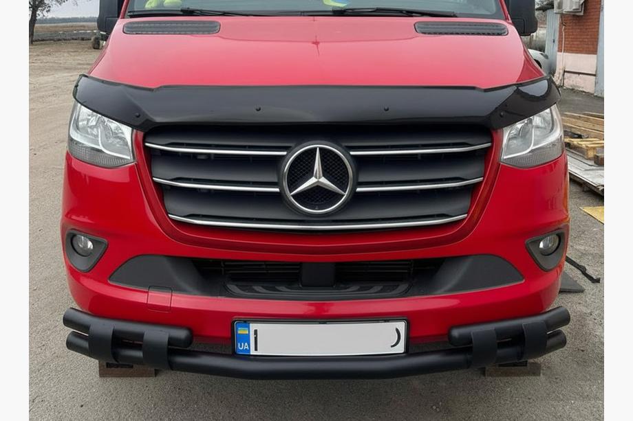 Mercedes Sprinter W907/W910 2018– Přední spodní ochranný rám Shark Black Image