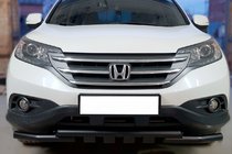 Honda CRV 2012–2016 Přední ochranný rám Shark Black (nerez) fotografie 2