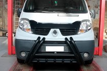 Opel Vivaro 2001–2015 Přední ochranný rám F1-01 Black (nerez) fotografie 1